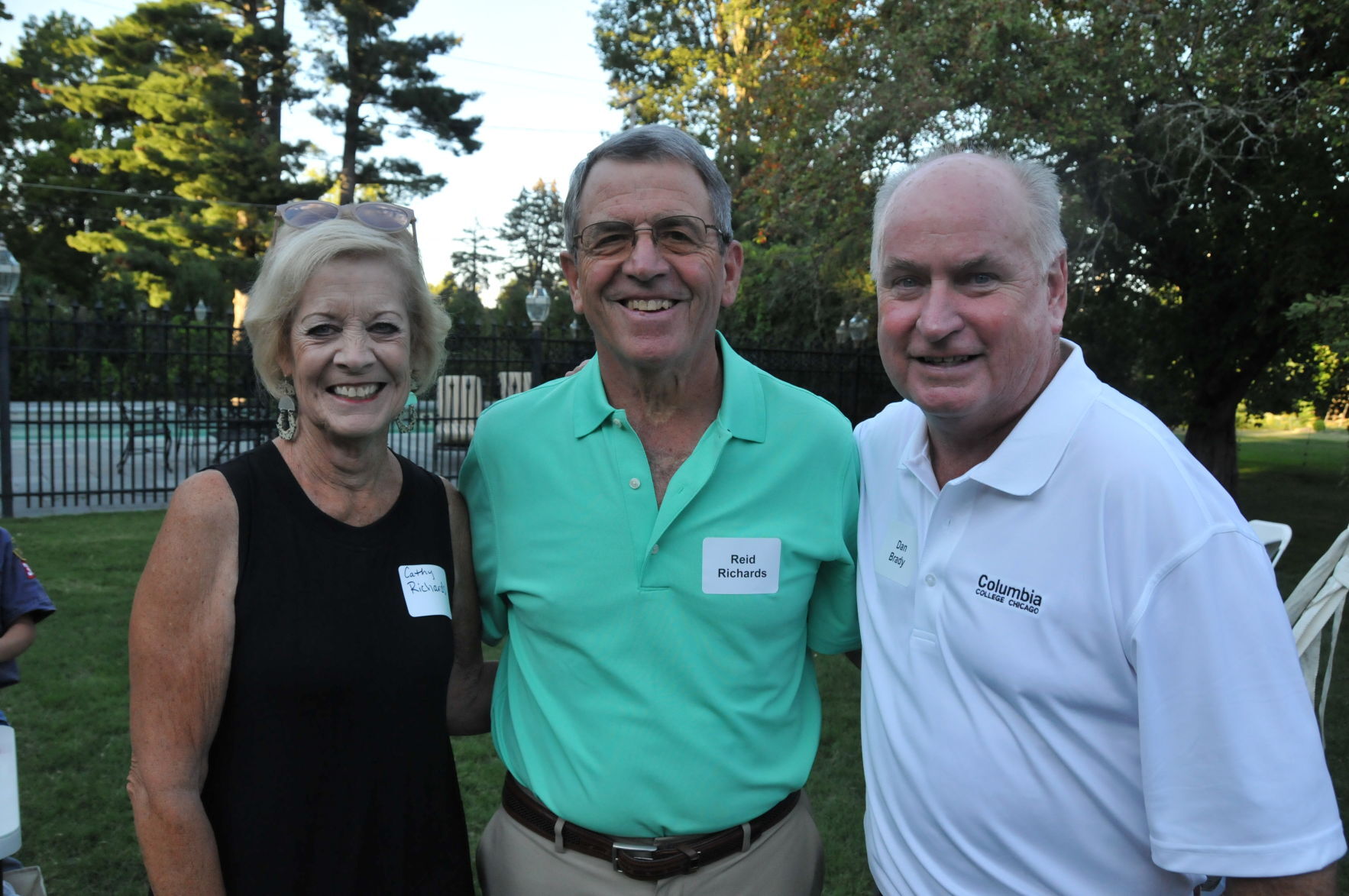 Cathy and Reid Richards, State Rep. Dan Brady